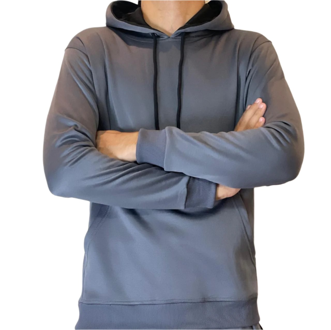 PLAIN GRAY HOODIE