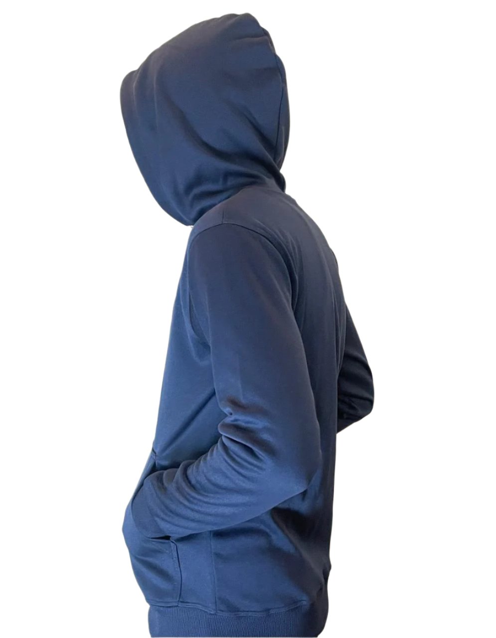 PLAIN NAVY BLUE HOODIE